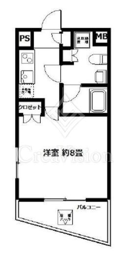 デュアレス愛宕虎ノ門　305号室　間取り