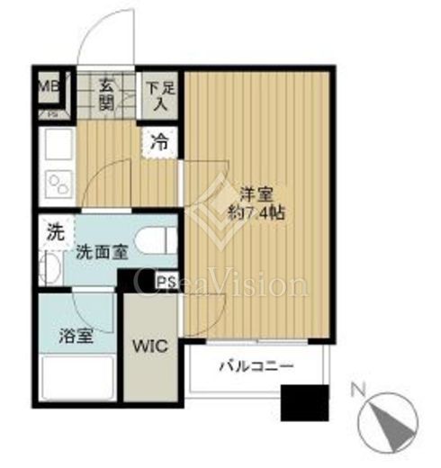 デュアレス愛宕虎ノ門　903号室　間取り
