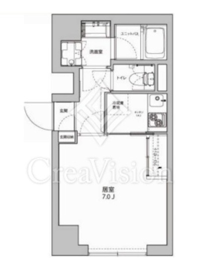 プライムアーバン麻布十番　303号室　間取り