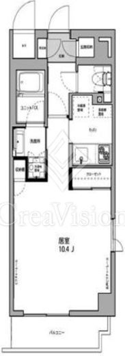 プライムアーバン麻布十番　302号室　間取り