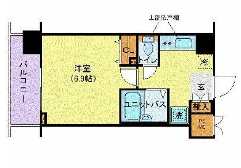 トーシンフェニックス南麻布　302号室　間取り