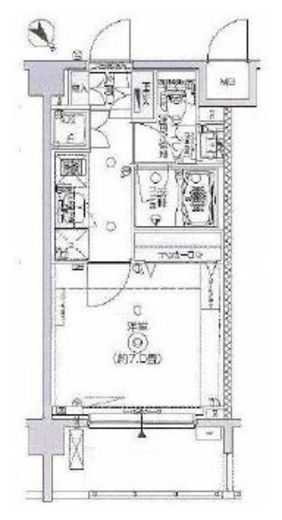 フェニシア学芸大学　103号室　間取り