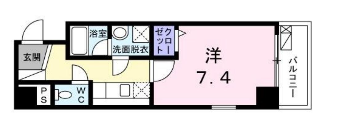 アヴェニール目黒　304号室　間取り