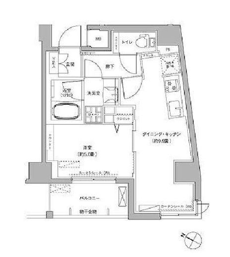 casa KEITO　301号室　間取り