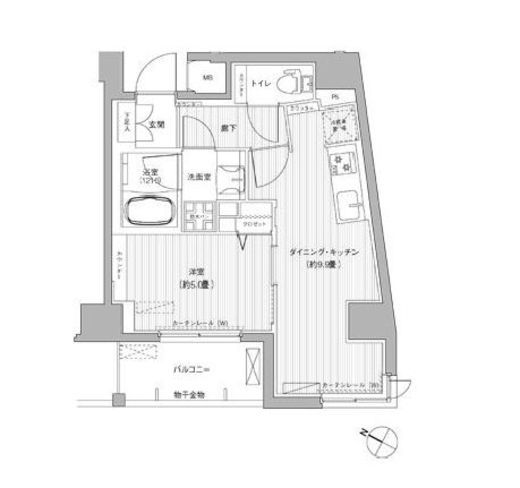 casa KEITO　701号室　間取り