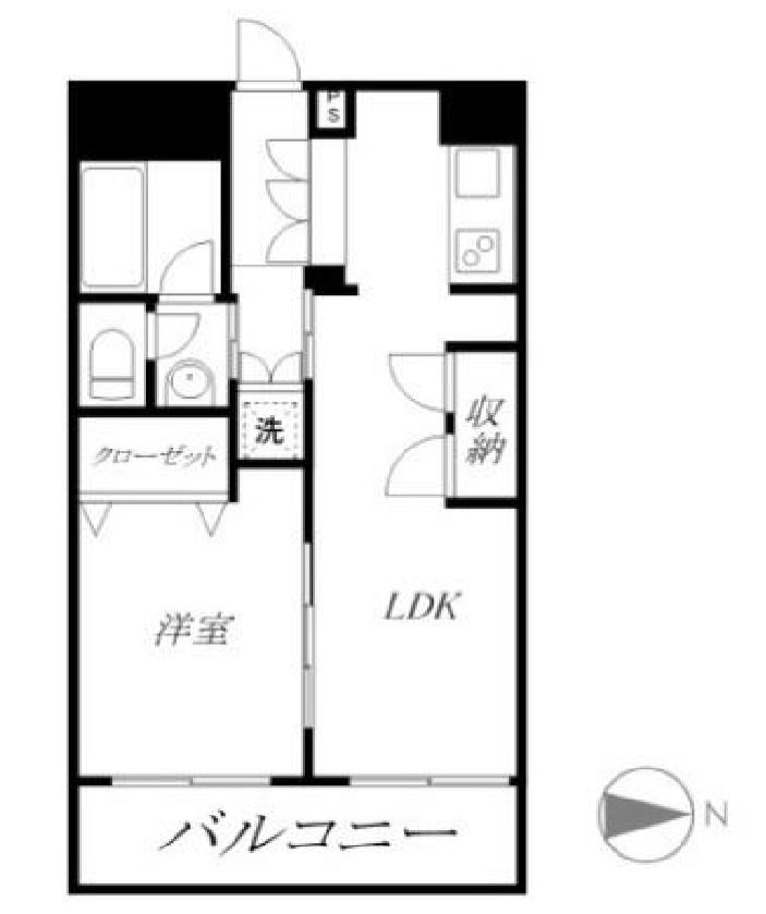 パークホームズ四谷三丁目アーバンレジデンス　906号室　間取り