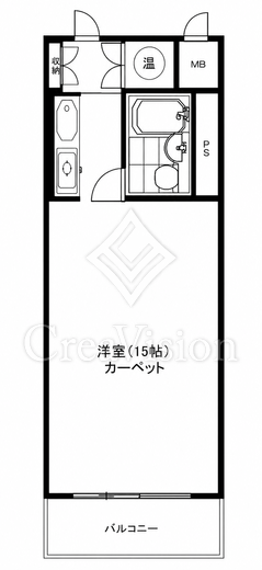 マートルコート麹町　4F1号室　間取り