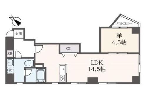 ミュゼ松濤　301号室　間取り