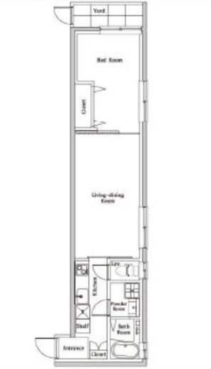 スペリオール白金台　105号室　間取り
