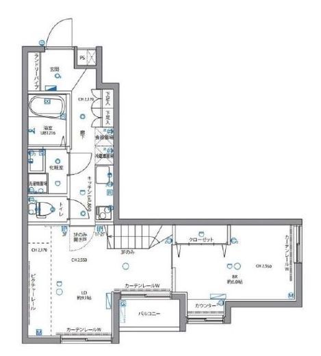 スペリオール白金台　402号室　間取り