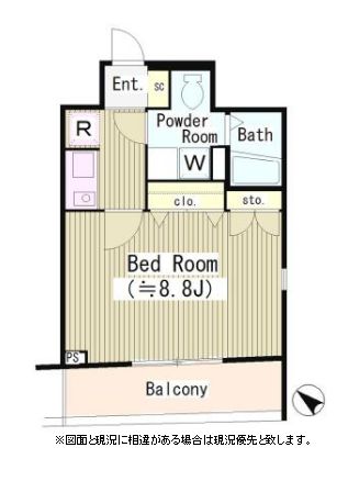 ユータハウス (UTA HOUSE)　304号室　間取り