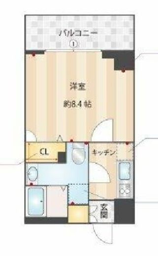 ピアネータ麻布十番　302号室　間取り