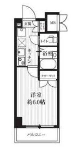 HF武蔵小山レジデンス　302号室　間取り