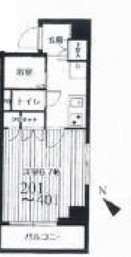 HF武蔵小山レジデンス　601号室　間取り