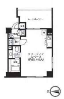 MG目黒駅前　1010号室　間取り