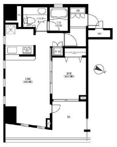 MG目黒駅前　401号室　間取り
