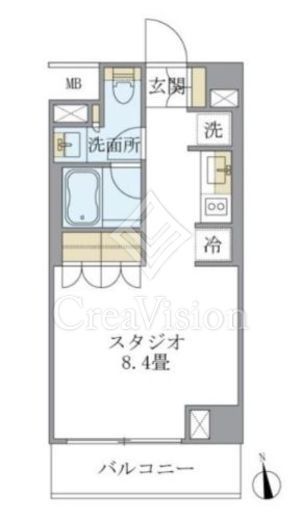 J.リヴェール学芸大学　303号室　間取り