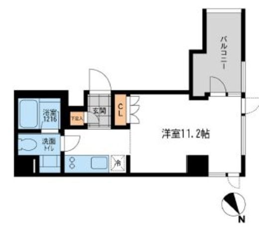 アーデン五反田　903号室　間取り