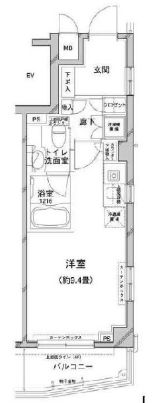 コンフォリア目黒八雲　305号室　間取り