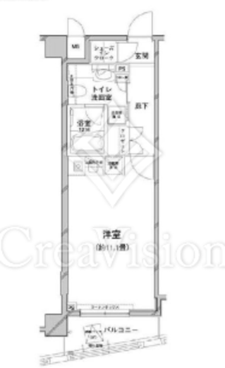 コンフォリア目黒八雲　302号室　間取り