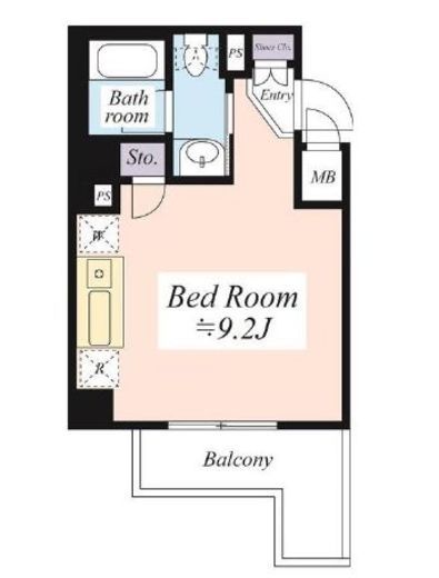 駒場パークサイドヒルズ　405号室　間取り
