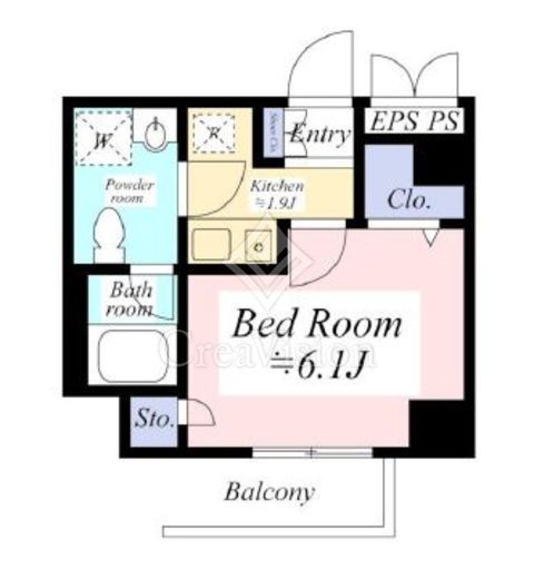 駒場パークサイドヒルズ　301号室　間取り