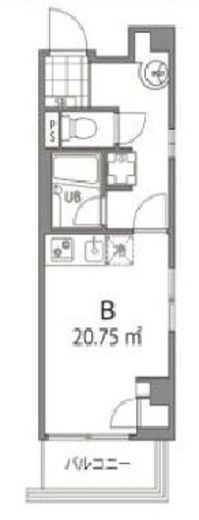 クーカイ・テラス中目黒　302号室　間取り