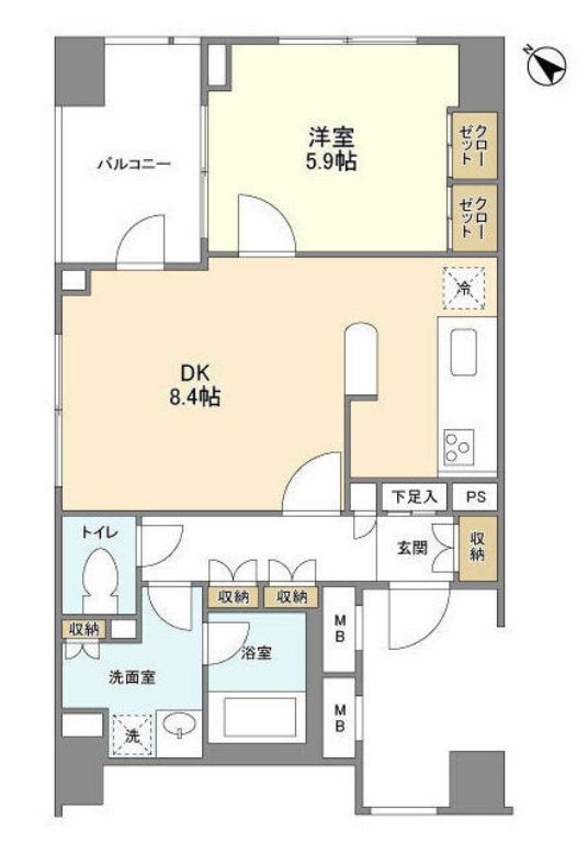アルス中目黒ヴィルトレーテ　301号室　間取り