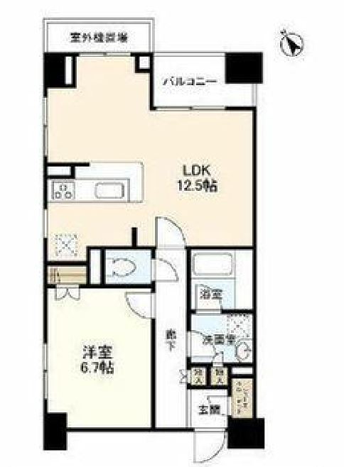 アルス中目黒ヴィルトレーテ　313号室　間取り