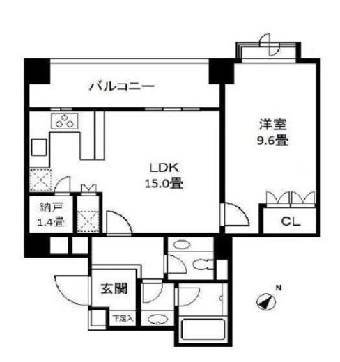 ステラメゾン碑文谷　307号室　間取り