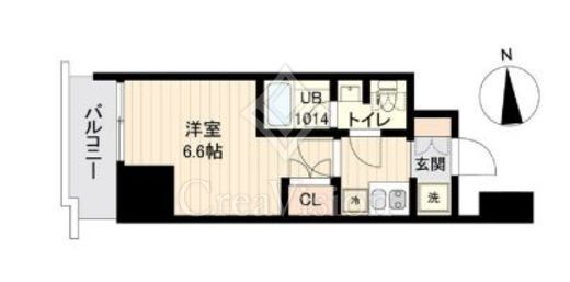 ストーリア三田　402号室　間取り