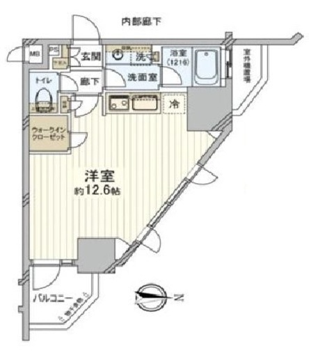 インプレスト目白ヒルズ　506号室　間取り