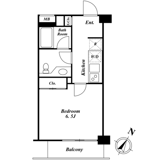 HF銀座レジデンス　602号室　間取り