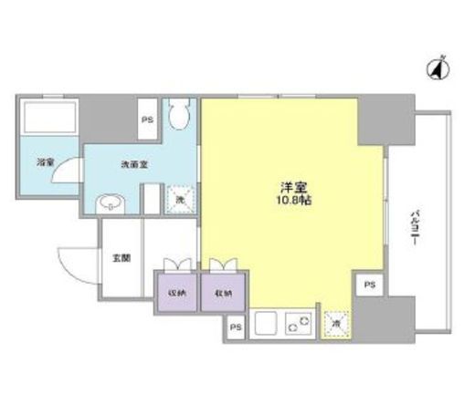 ウィスタリアマンション西新宿　901号室　間取り