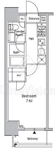 カーサスプレンディッド新宿御苑　301号室　間取り