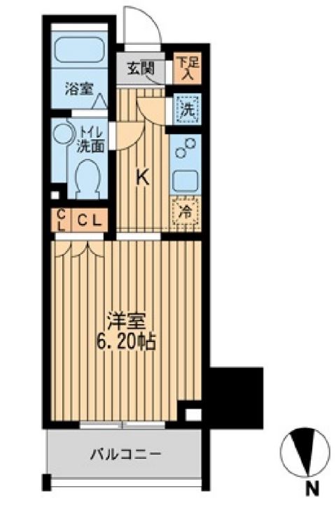 KDXレジデンス東新宿　902号室　間取り