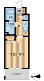 KDXレジデンス東新宿　1012号室　間取り