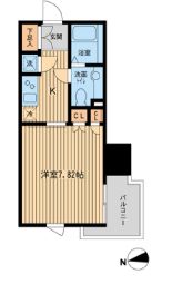 KDXレジデンス東新宿　1404号室　間取り