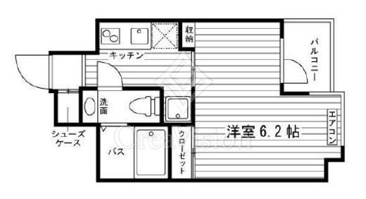 KDXレジデンス東新宿　205号室　間取り