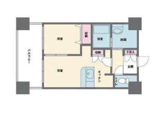 HF西新宿レジデンスウエスト　1104号室　間取り