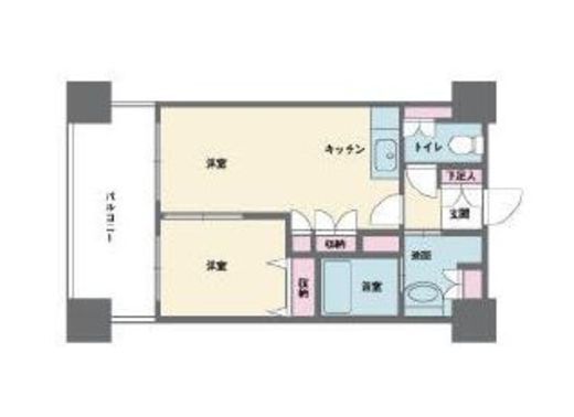 HF西新宿レジデンスウエスト　403号室　間取り