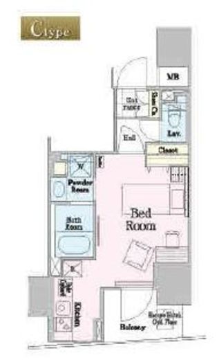 ロイジェントパークス四ツ谷　301号室　間取り