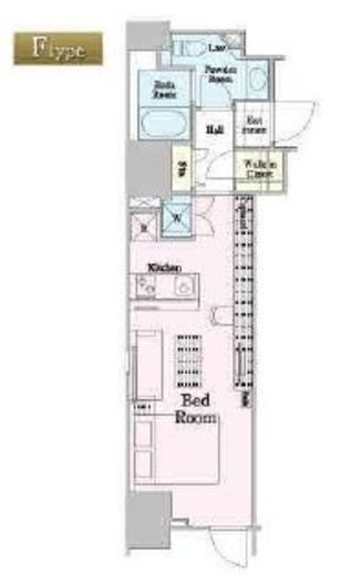 ロイジェントパークス四ツ谷　705号室　間取り