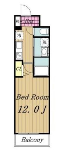 BLESS北新宿　5062号室　間取り