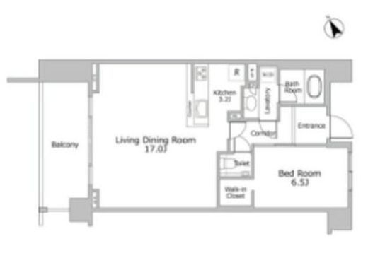 ガーデンヒルズ四ツ谷迎賓の森　710号室　間取り