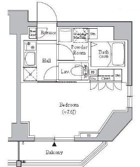 カーサスプレンディッド麹町　402号室　間取り