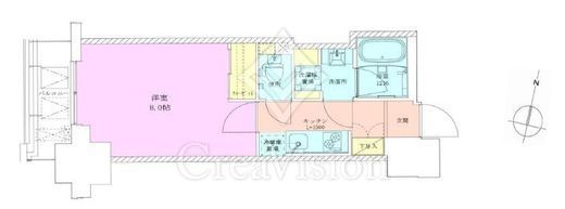 半蔵門レジデンス　906号室　間取り