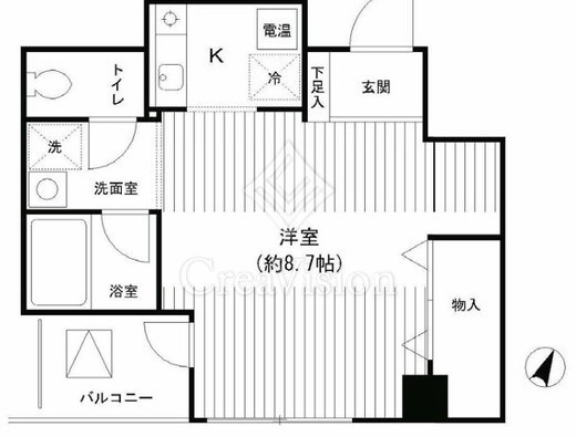 ＴＫＲ神田多町　302号室　間取り