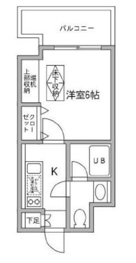 ラクラス木場公園　505号室　間取り