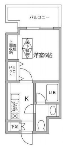 ラクラス木場公園　903号室　間取り